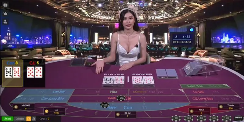 Các quy tắc thật cơ bản của Baccarat